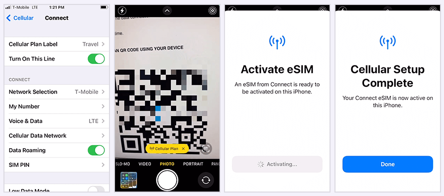 Maya Mobile eSIM app activate